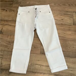 KUT from the Kloth Bardot White Skinny Boyfriend Jeans